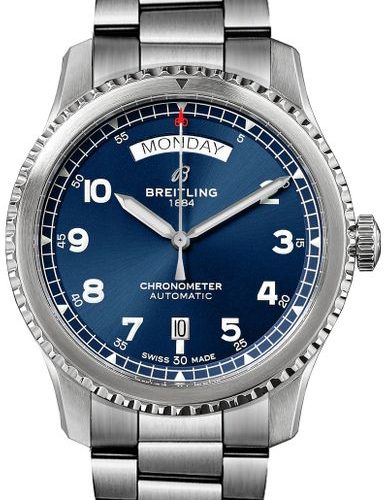 New Breitling Aviator 8 Automatic Watch Takes Center Stage at Fashion Week