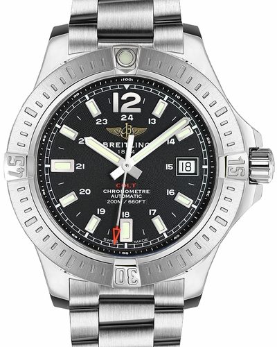 Discover the Elegance of the Breitling Colt Automatic Watch for Men in Black Dial