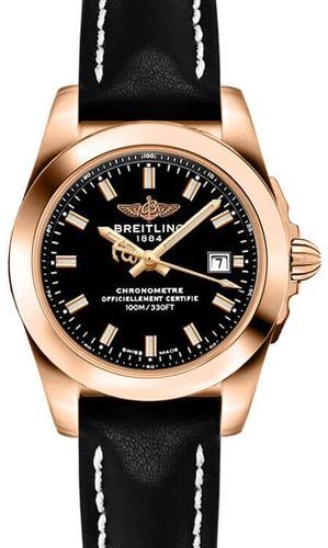 Stunning Breitling Galactic 29mm Rose Gold Womens Watch Captivates Fashionistas at New York Fashion Week
