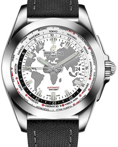 Discover the Elegance of the Breitling Galactic Unitime 44 Steel Watch