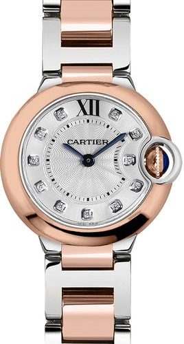 Cartier Ballon Bleu Diamond Dial Womens Luxury Watch Captivates Fashion Enthusiasts at Paris Fashion Week