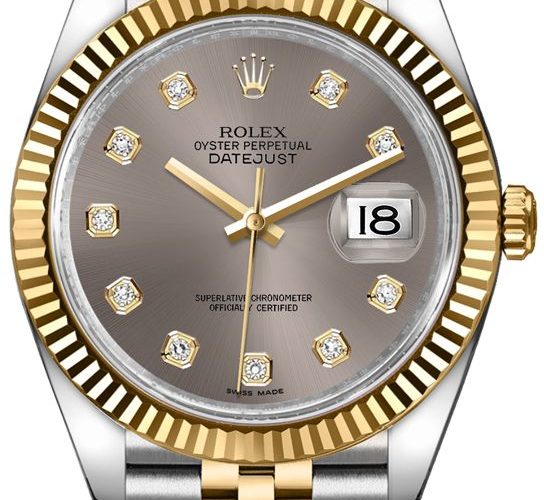 Stunning Rolex Datejust 36 Grey Diamond Dial Watch Captivates Fashion Enthusiasts at New York Fashion Week