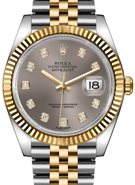 Stunning Rolex Datejust 36 Grey Diamond Dial Watch Captivates Fashion Enthusiasts at New York Fashion Week