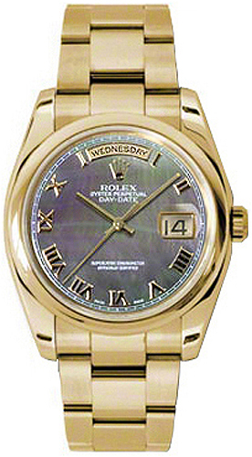 The Timeless Elegance of the Rolex Day-Date 36 Solid Yellow Gold Watch Captivates Fashion Enthusiasts