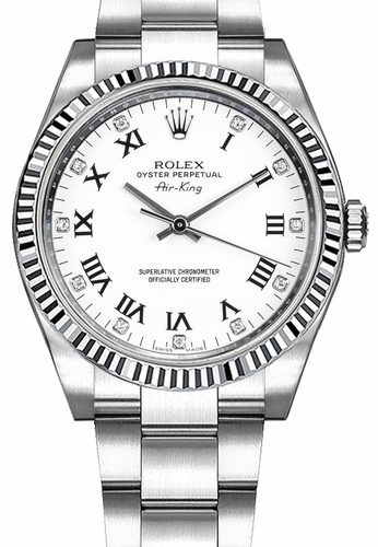 Affordable Rolex Oyster Perpetual Air King Diamond Watch a Must Have for Fashion Enthusiasts
